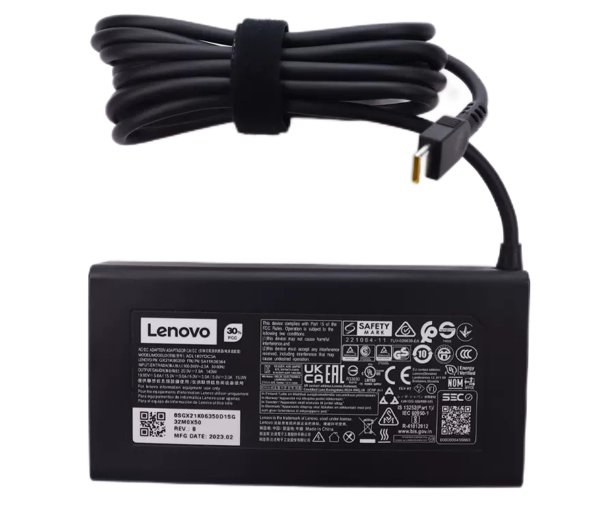 Genuine 140W USB-C Lenovo ADP-140CB BA Charger AC Adapter + Cable