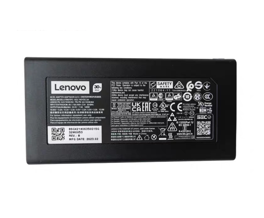 Genuine 140W USB-C Lenovo GX21M50625 Charger AC Adapter + Cable Genuine 140W USB-C Lenovo GX21M50625 Charger AC Adapter + Cable