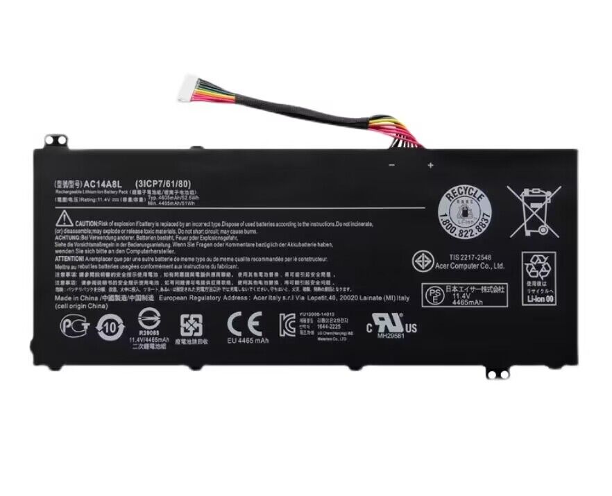 Genuine 4605mAh 52.5Wh Battery for Acer Aspire VN7-591G-70JY VN7-591G-70RT