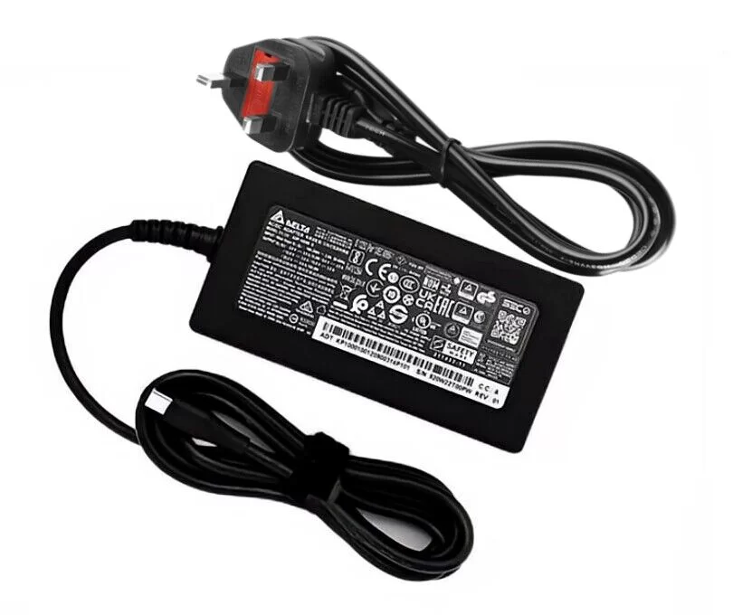 Genuine 100W USB-C Acer ADP-100XB B AC Adapter Charger + Cable