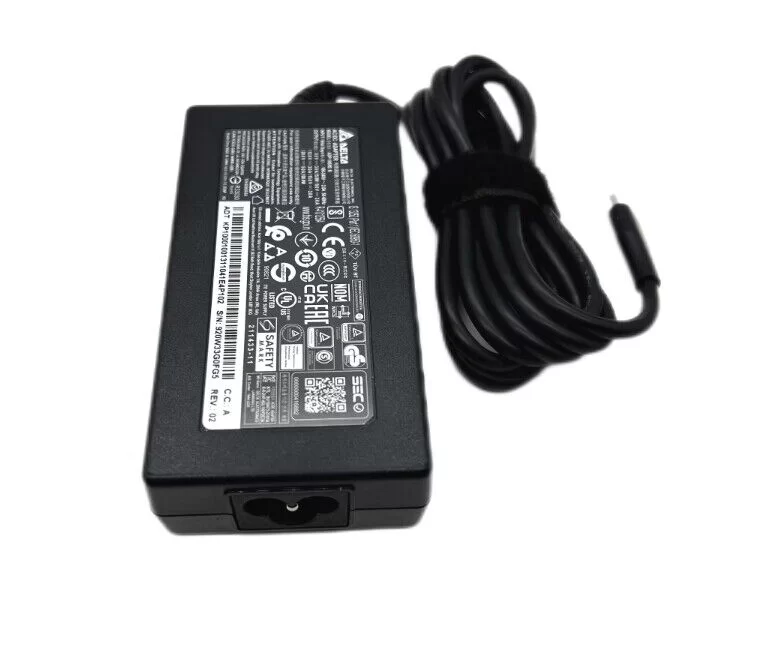Genuine 100W USB-C Acer N23C7 AC Adapter Charger + Cable
