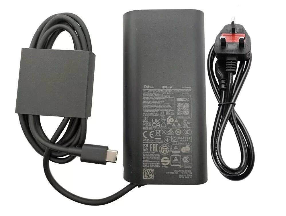 Genuine 100W Type-C Dell 02PX0N 2PX0N Charger AC Adapter + Cable