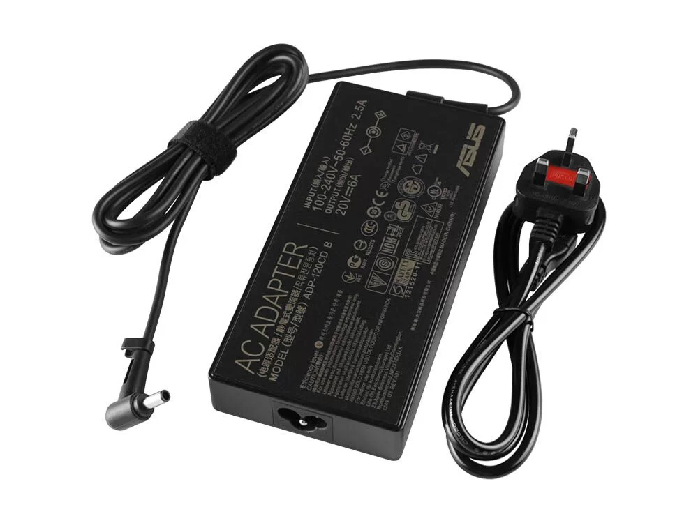 Genuine 120W 20V 6A Asus 0A001-00860000 Adapter Charger + Free Cable