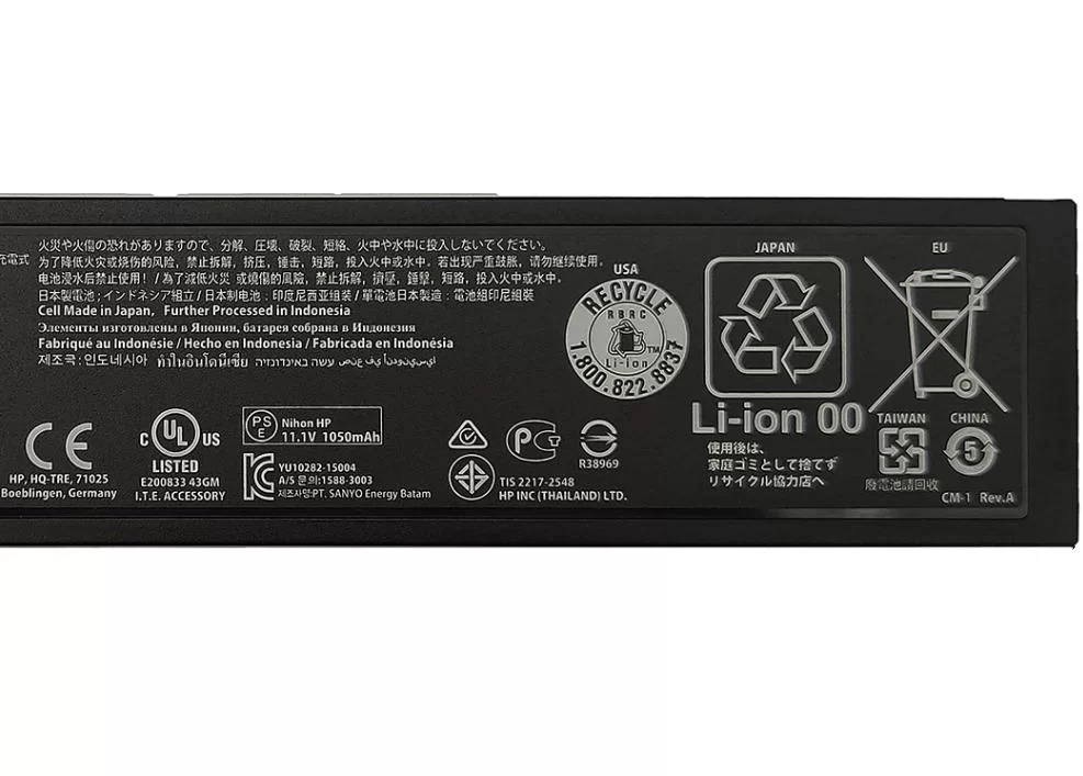 Genuine 1050mAh 12Wh HP CZ993-60017 M9L89A 3ICP6/34/50 Battery