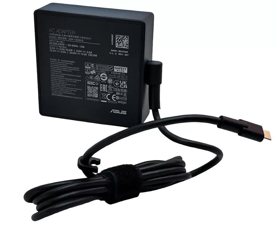 Genuine 130W USB-C Asus ADP-130HB B Charger AC Adapter + Cable