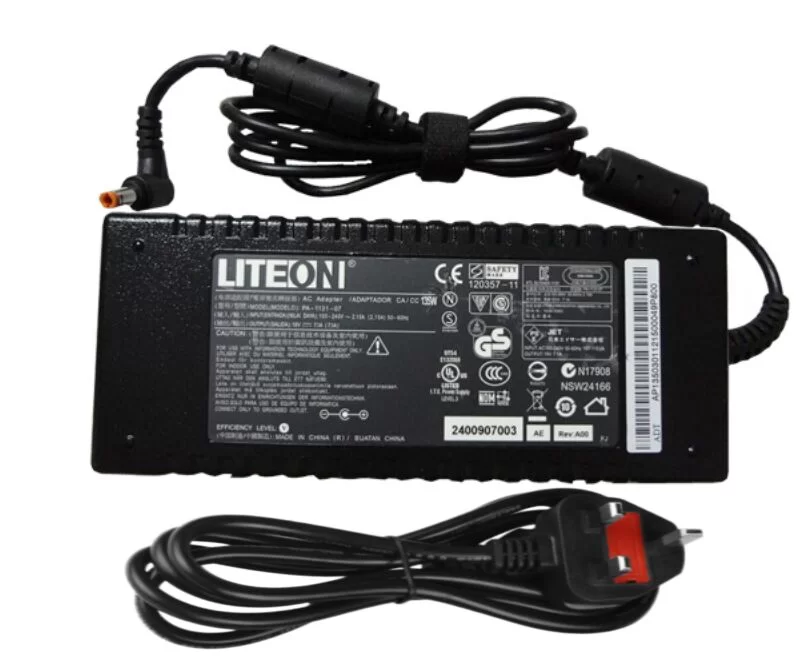 Genuine 135W Acer 0317A19135 Adapter Charger + Free Cord