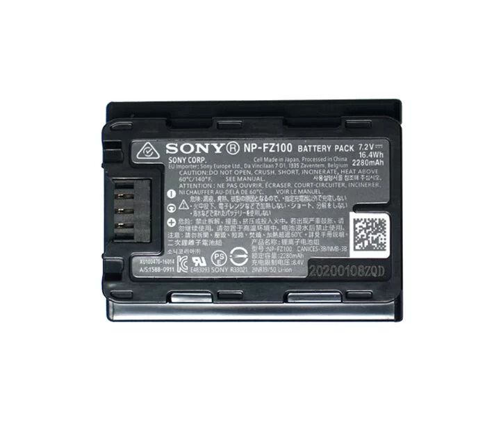 Genuine 7.2V 16.4Wh 2280mAh Battery For Sony NP-FZ100