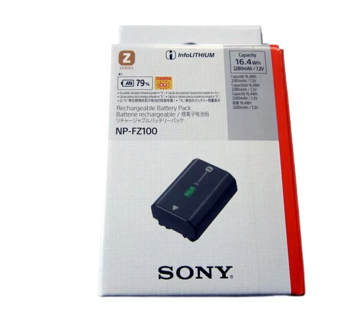 Genuine 7.2V 16.4Wh 2280mAh Battery For Sony NP-FZ100