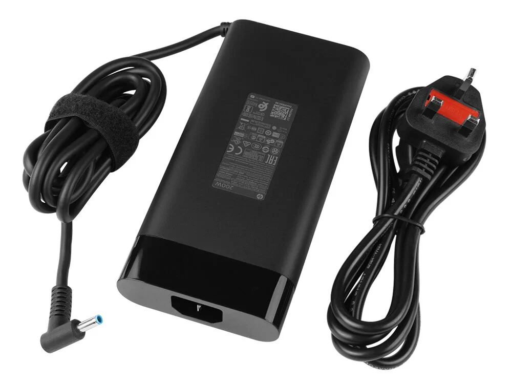 Genuine 200W HP ENVY 15-ep0007nv 15-ep0090tx Adapter Charger + Cable