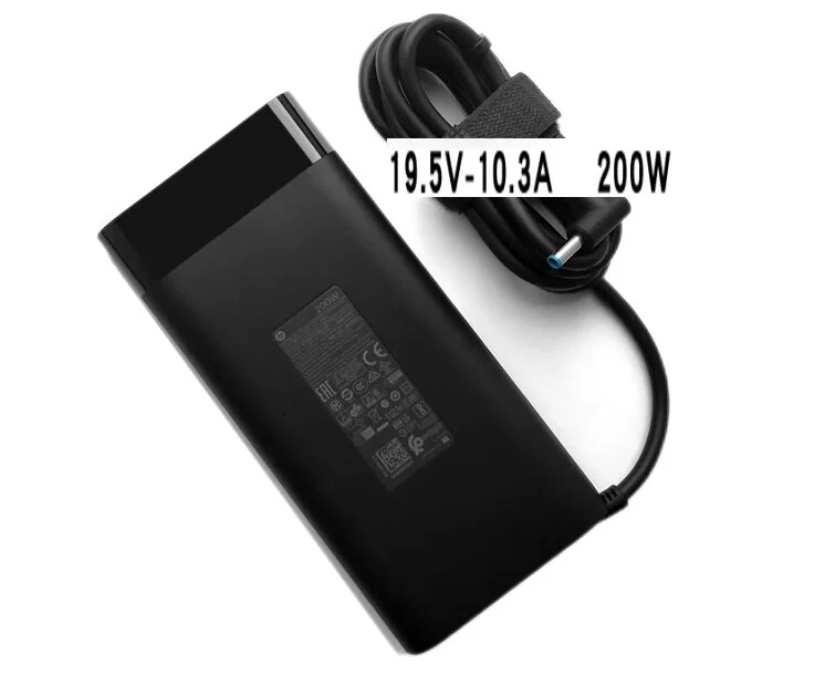 Genuine 200W HP ENVY 15-ep0007nv 15-ep0090tx Adapter Charger + Cable