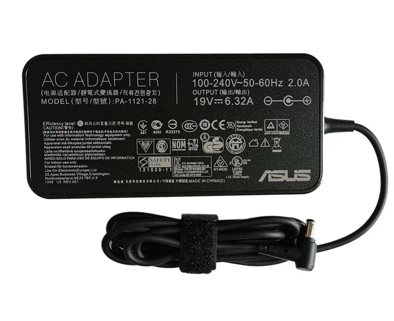 Genuine 120W Asus FX505D PX505D FX705D Adapter Charger + Free Cord