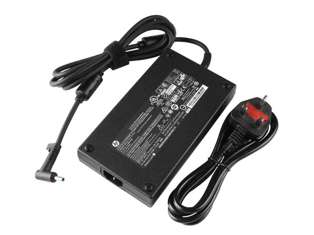 Genuine 19.5V 10.3A 200W HP 16-d1010nr 16-d1242TX Charger AC Adapter + Cable