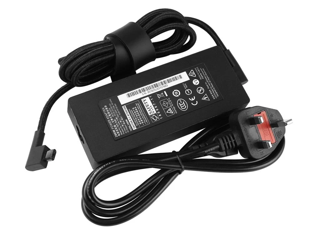 Genuine 200W 19.5V 10.26A Razer RC30-0238 Adapter Charger + Free Cord