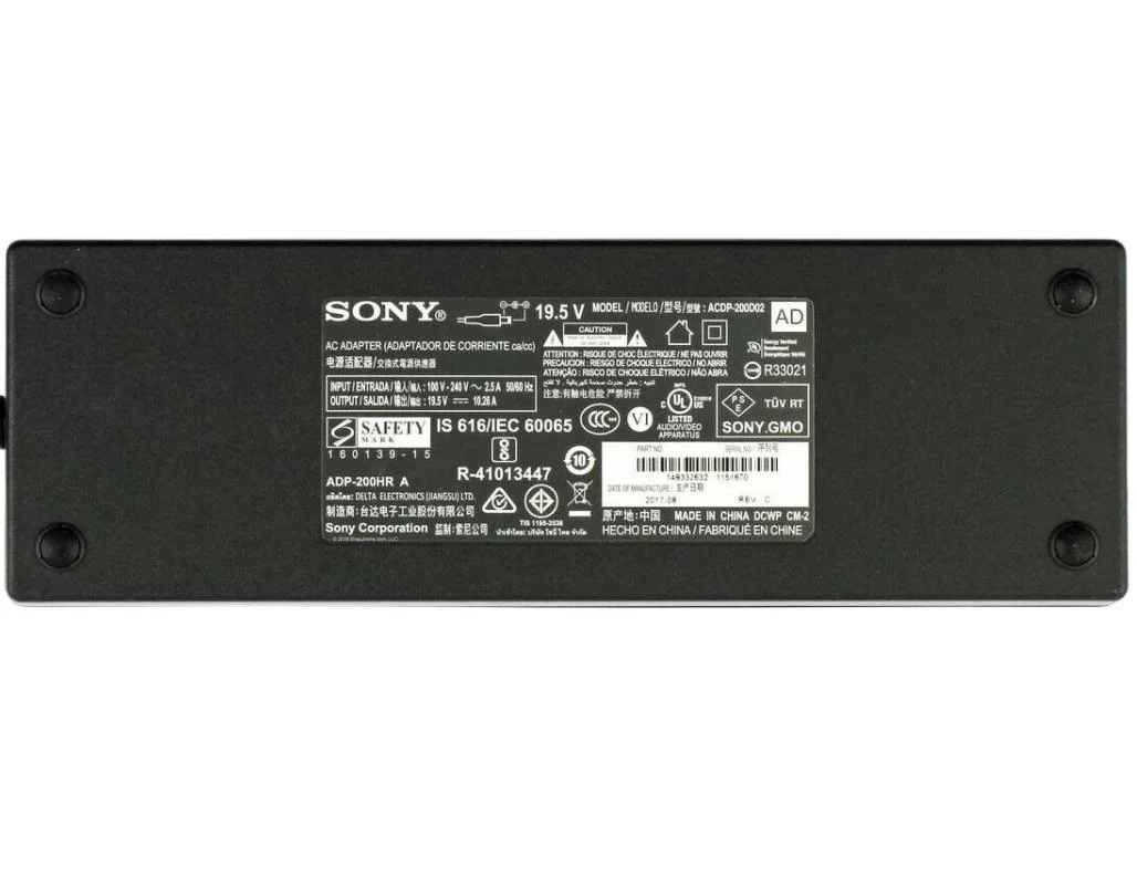 Genuine 19.5V 10.26A 200W Sony KD55SD8505BAEP Charger AC Adapter + Cable