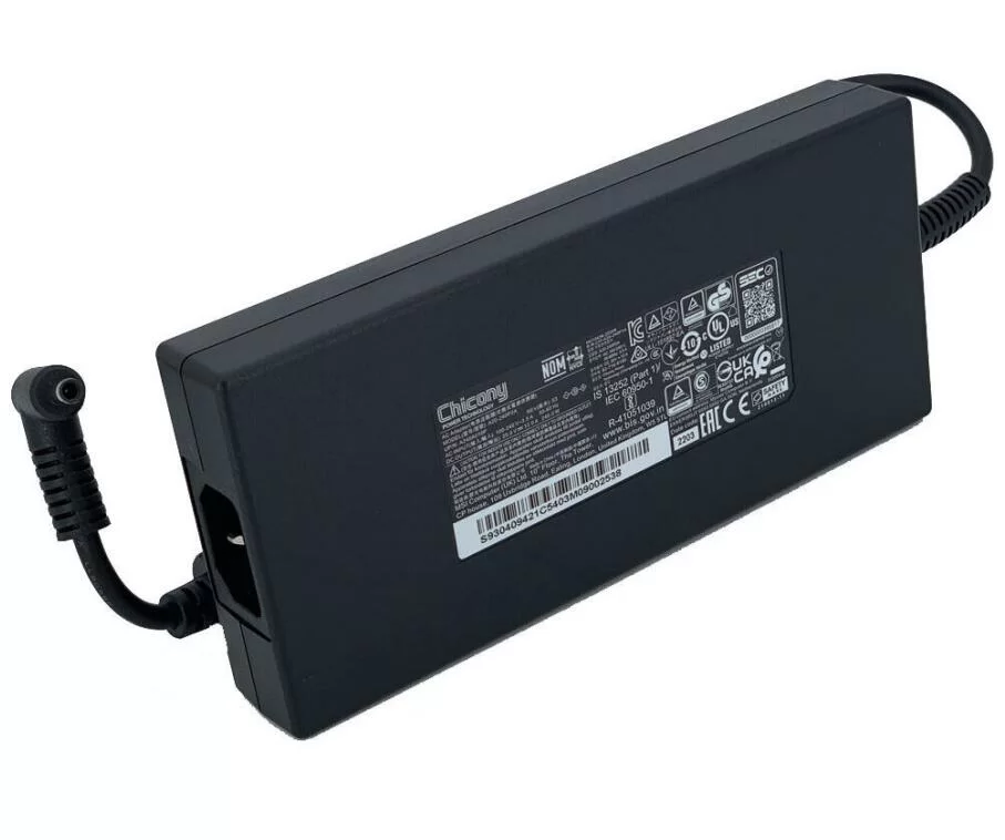 Genuine 20V 12A 240W MSI Creator M16 A12UD Adapter Charger + Power Cable