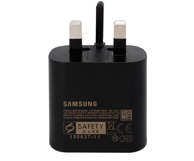 Original 25W USB-C Samsung Galaxy A02s SM-A025F/DS Adaptor Charger With Type-C Cable