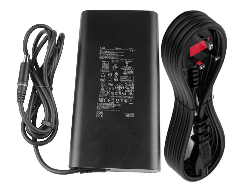 Genuine 19.5V 14.36A 280W Dell 094TY4 94TY4 O94TY4 Charger AC Adapter + Cable