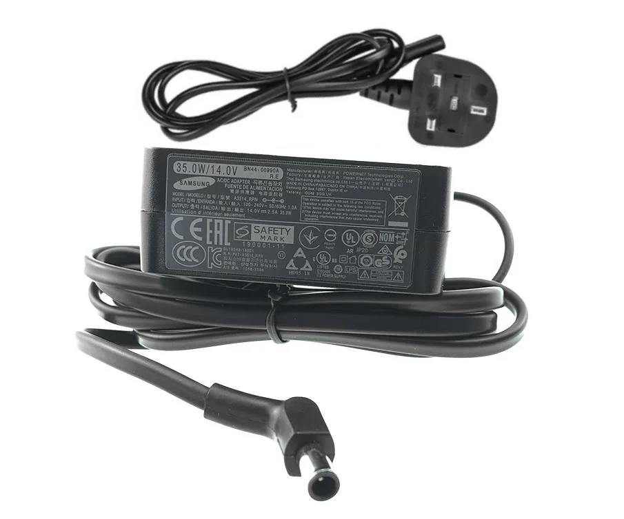 Genuine 14V 2.5A 35W Samsung A3514_ESM Charger AC Adapter + Cable