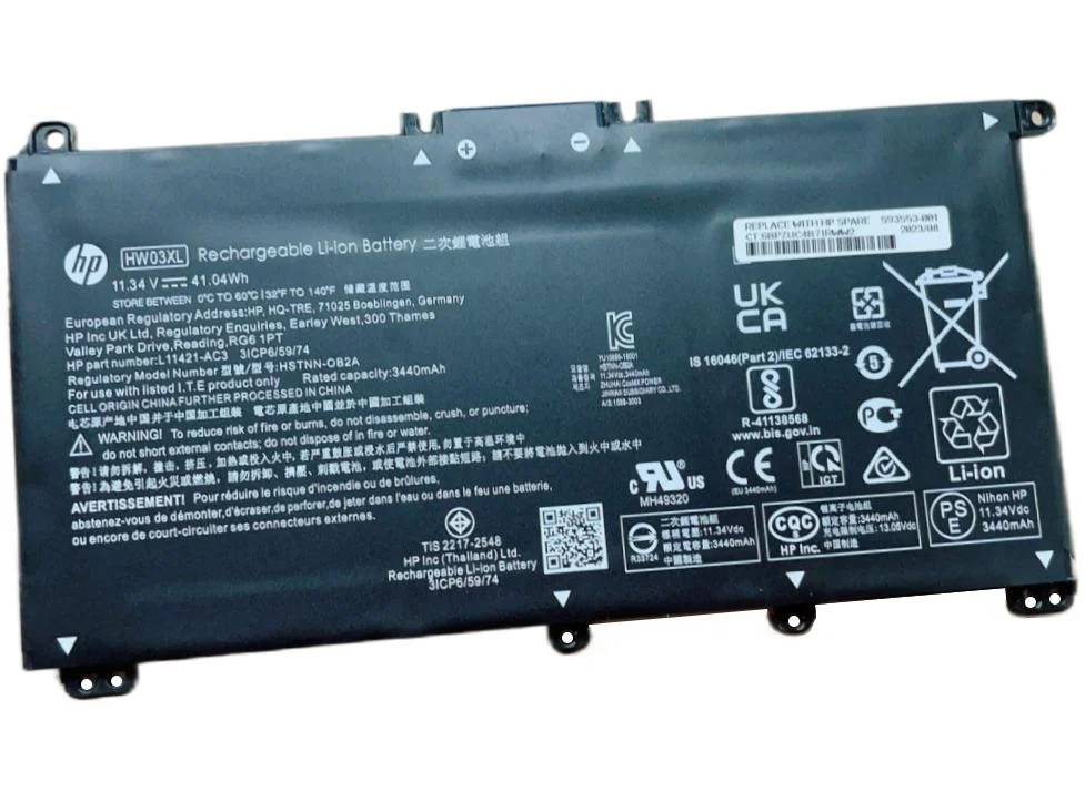 Genuine 3440mAh 41.04Wh Battery for HP 17-cn1000cy 17-cn1020nr