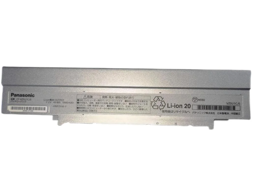 Genuine 4-Cell 5900mAh 43Wh Battery for Panasonic CF-LV72