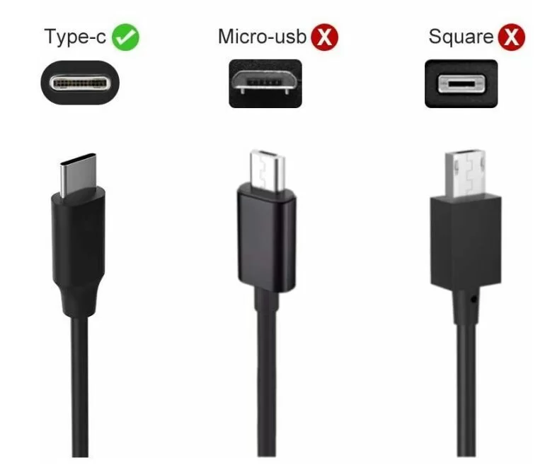 Genuine 45W USB-C Acer Chromebook 13 CB713-1W-36XR Adapter Charger