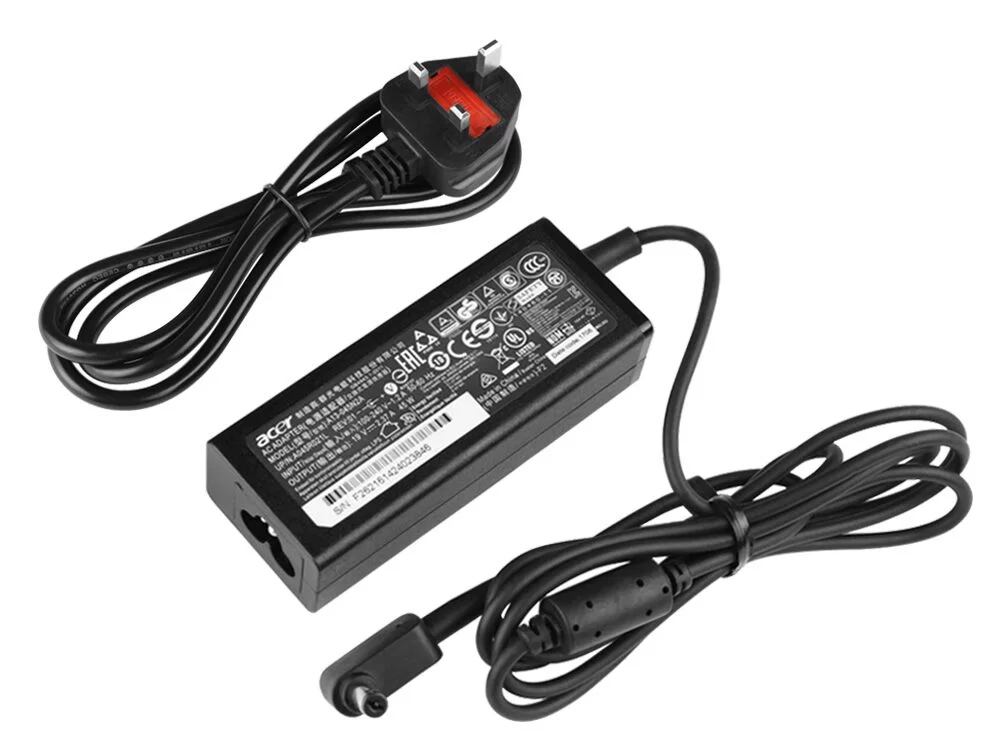 Genuine 19V 2.37A 45W Acer A13-045N2A Adapter Charger + Free Cord