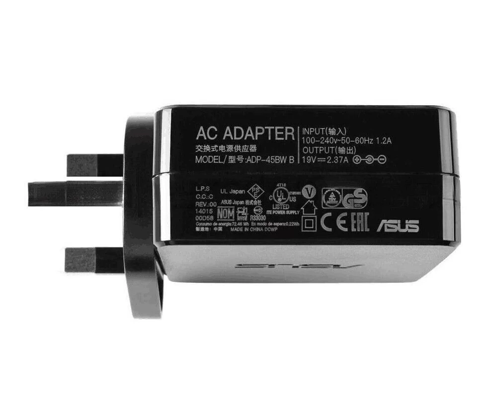 Genuine 19V 2.37A 45W Asus 0A001-00232000 Charger AC Adapter