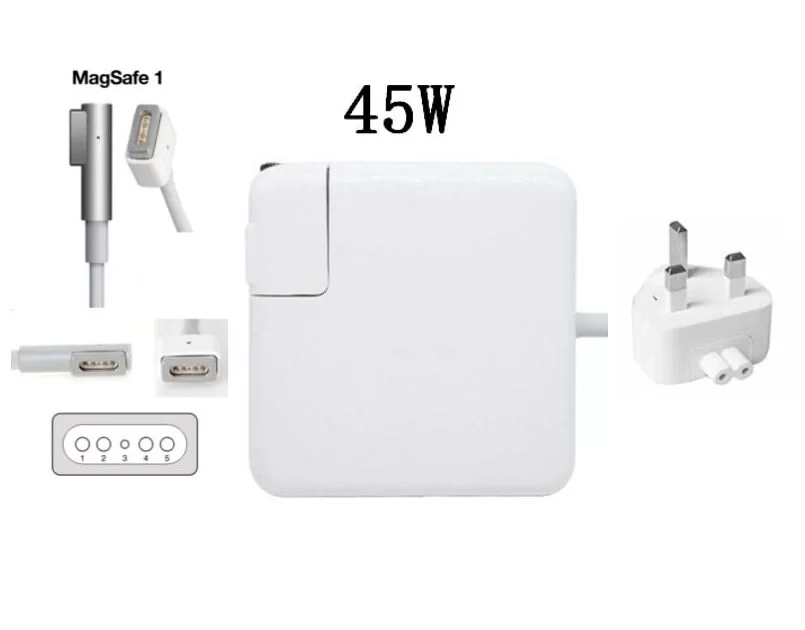 45W MagSafe 1 AC Adapter Charger for Apple A1244