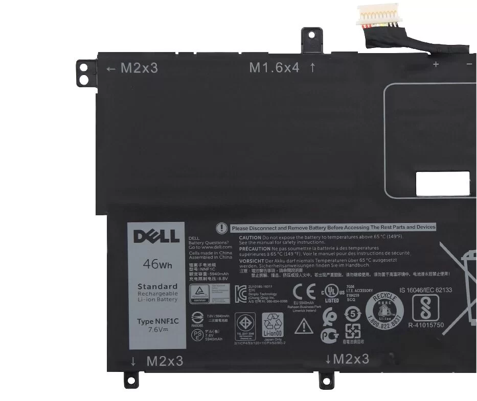 Genuine 4 Cell 5940mAh 46Wh Battery for Dell HMPFH