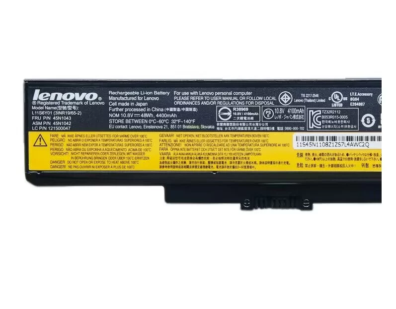 Genuine 4400mAh 48Wh Battery for Lenovo E431 62771D7