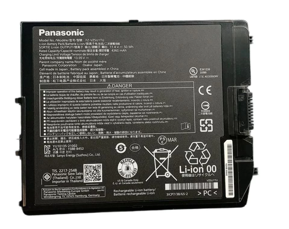 Genuine 4360mAh 50Wh Panasonic CF-VZSU1TU Battery