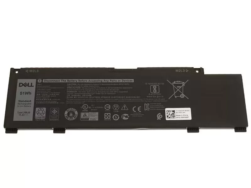 Genuine 4255mAh 51Wh Battery for Dell 0415CG P89F P89F001