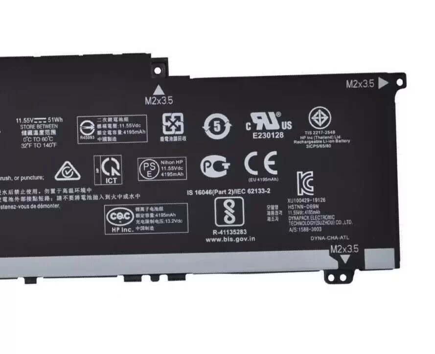 Genuine 4195mAh 51Wh Battery for HP Envy x360 15-ed0600nz 15-ed0023tu