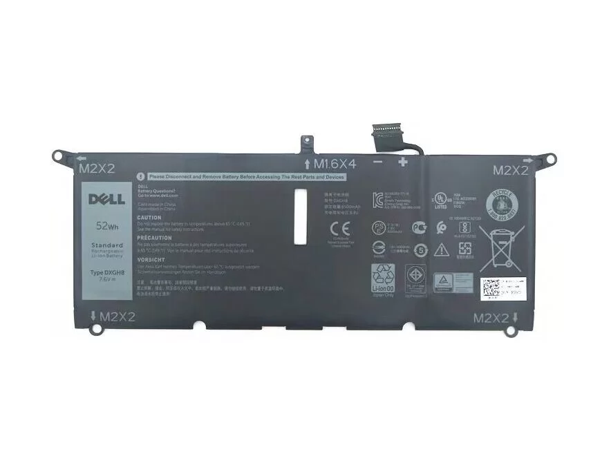 Original 6500mAh 52Wh Battery Dell Inspiron 7390 2 in 1 P113G P113G001