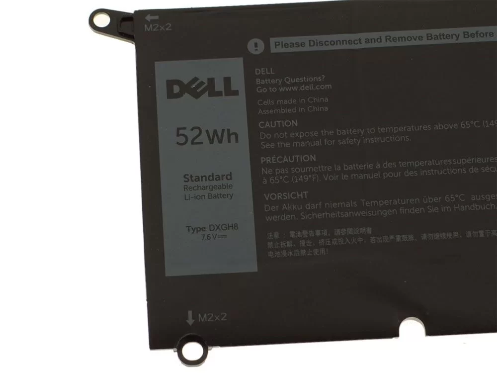 Original 6500mAh 52Wh Battery For Dell Inspiron 7390 2-in-1