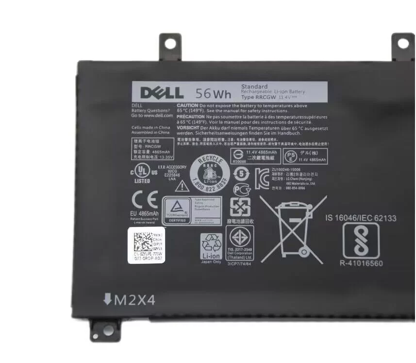 Genuine 4666mAh 56Wh Battery for Dell CP6DF