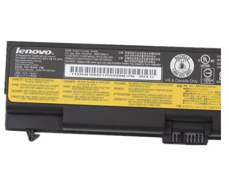 Genuine 70+ 5200mAh 57Wh Lenovo ThinkPad SL510 2847-9XU Battery