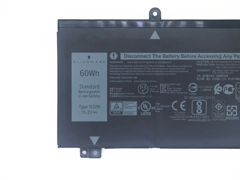 Genuine 3750mAh 60Wh Battery for Dell Alienware m17 R2 P41E P41E001