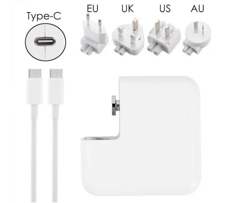 61W USB-C Adapter Charger For Apple MacBook Pro 13 MV9A2TU/A