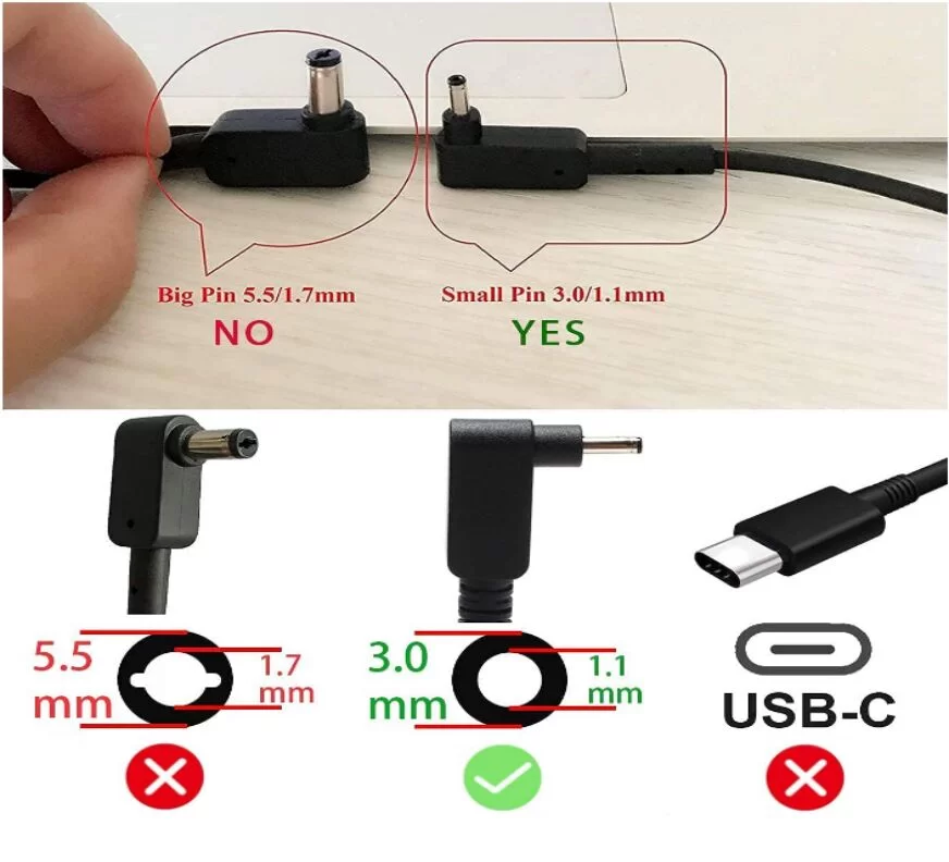 Original 65W Acer TravelMate P236-M-333M Adapter Charger + Free Cord