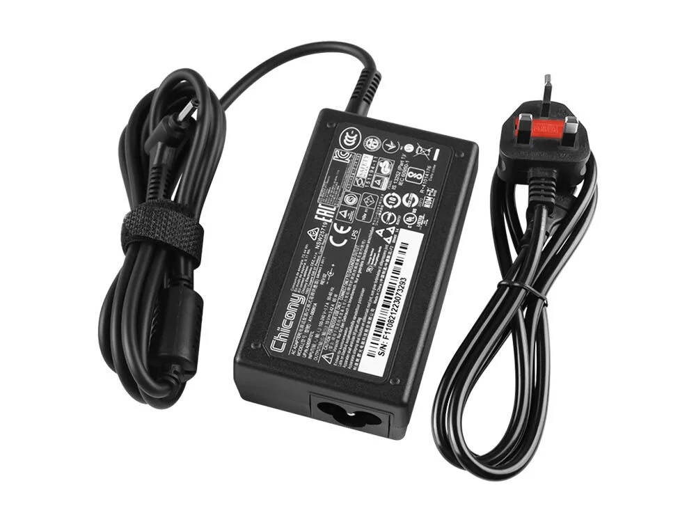 Genuine 19V 3.42A 65W Chicony A065R101L Adapter Charger + Power Cable