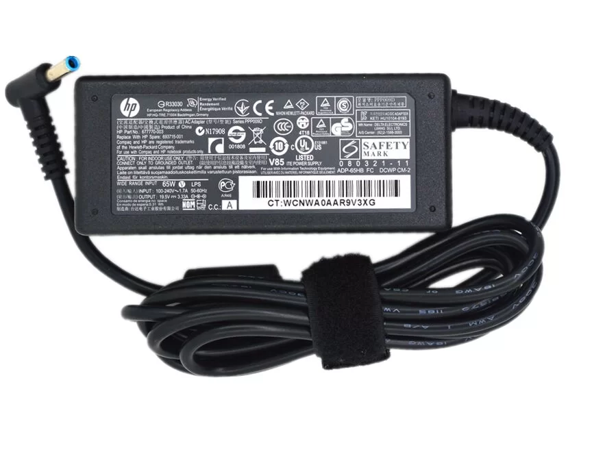 Genuine 19.5V 3.33A 65W HP 250 G7 Adapter Charger + Free Cable