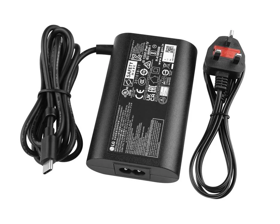 Genuine 65W USB-C LG Gram 14 14Z90R-K.AAB5U1 Charger AC Adapter + Cable