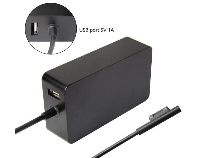 65W Microsoft 1706 AC Adapter for Surface Book PA9-00001 Laptop + Cord