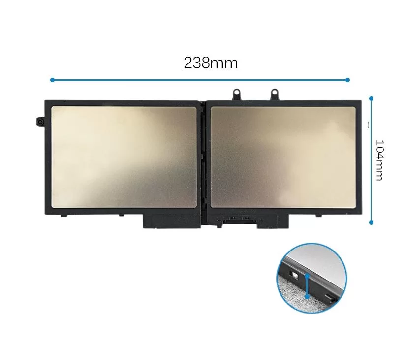 Genuine 4250mAh 68Wh Battery for Dell Latitude 14 5410 3TKJ6