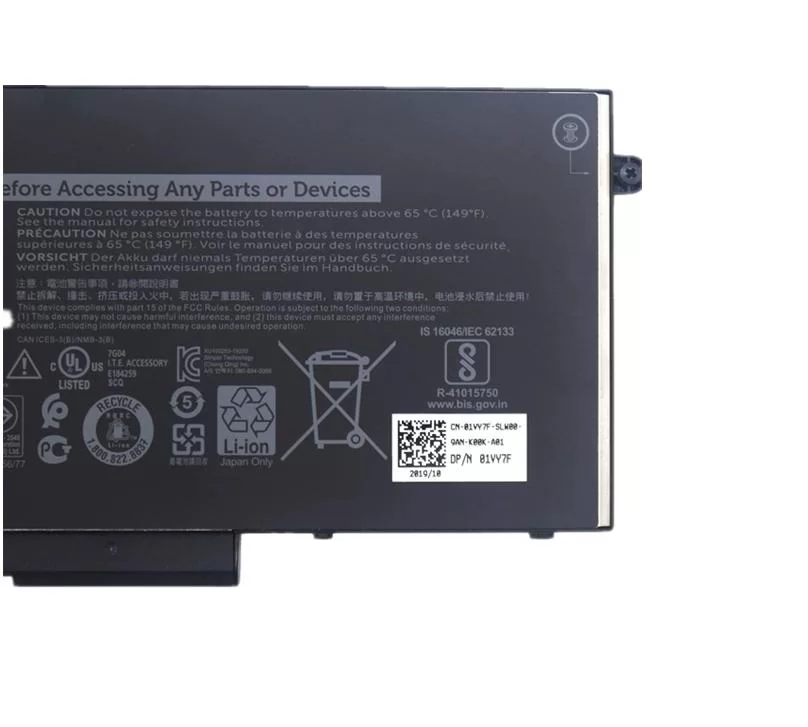 Genuine 4250mAh 68Wh Battery for Dell Latitude 14 5410 3TKJ6