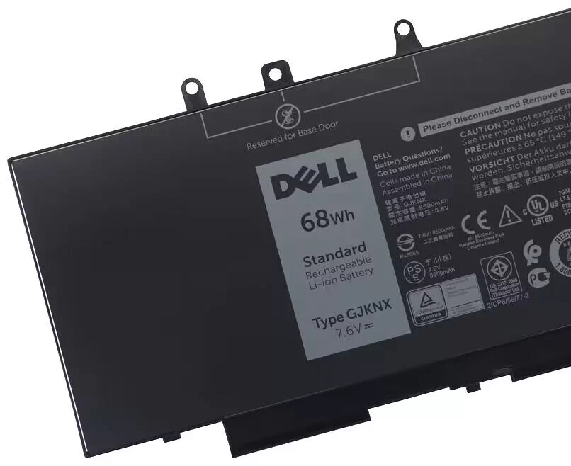 Genuine 8500mAh 68Wh Battery for Dell 0GJKNX GJKNX