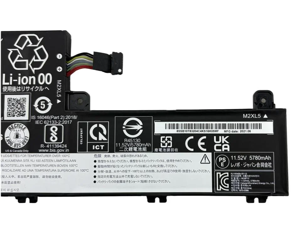 Genuine 5930mAh 68Wh Battery for Lenovo ThinkPad P15V Gen 1