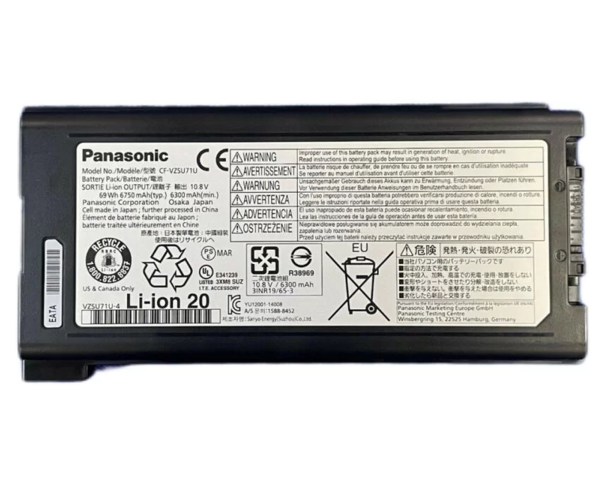 Genuine 69Wh 6750mAh Battery for Panasonic CF-53DA304Fw