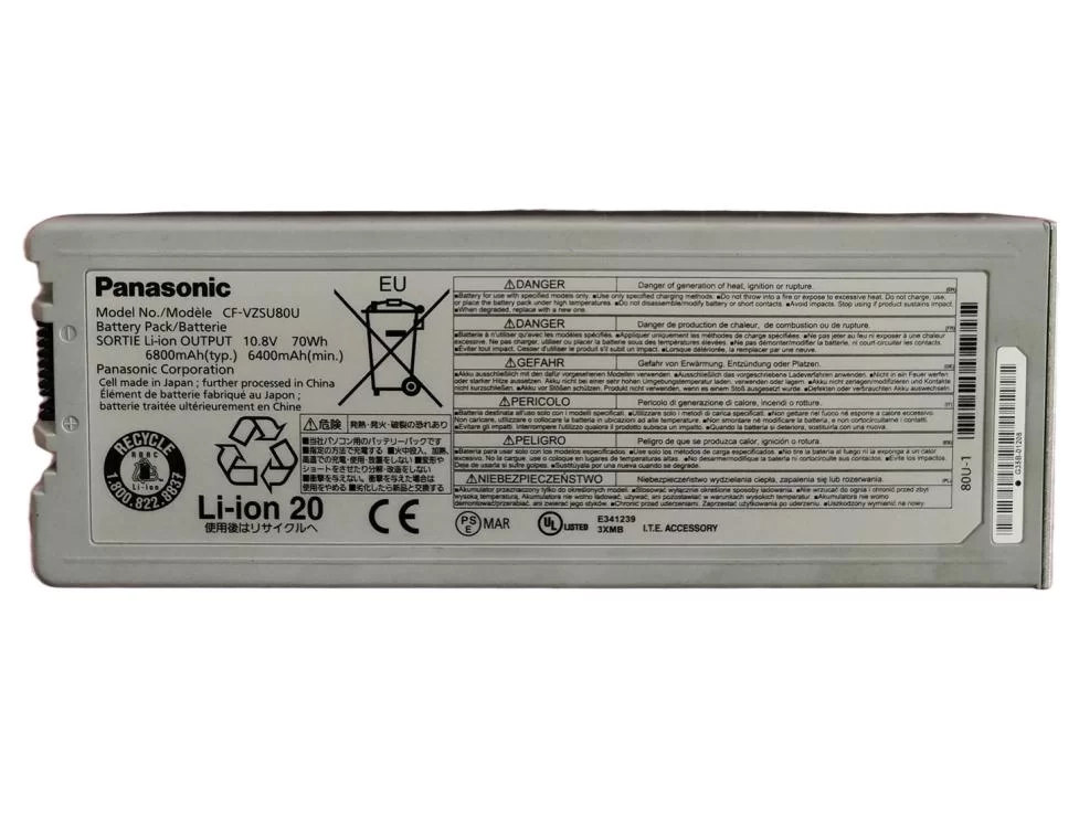 Genuine 6800mAh 70Wh Battery for Panasonic CF-VZSU80U
